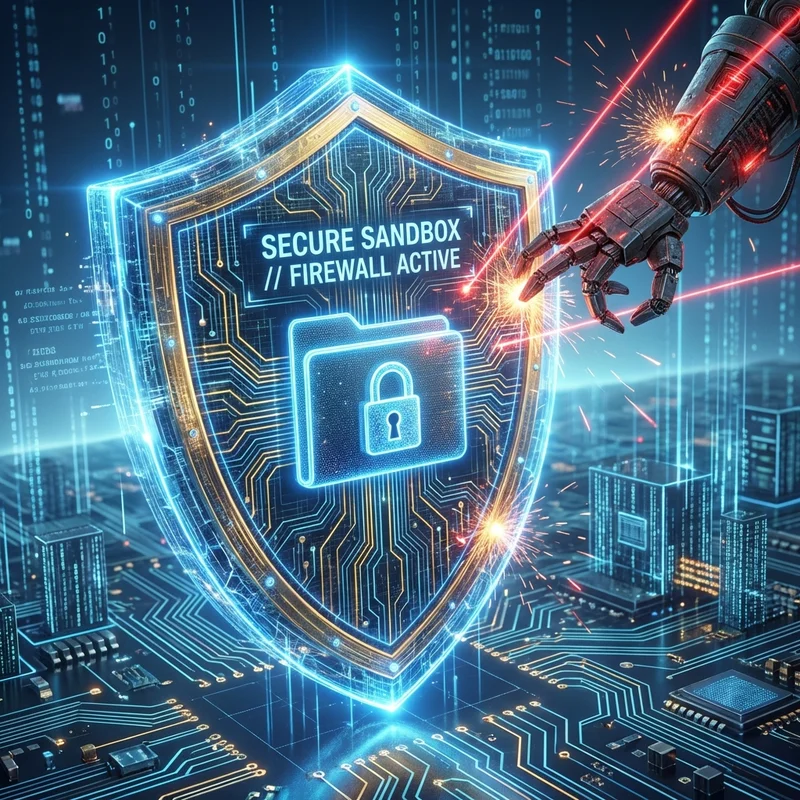 OpenClaw AI Security - Digital shield protecting data