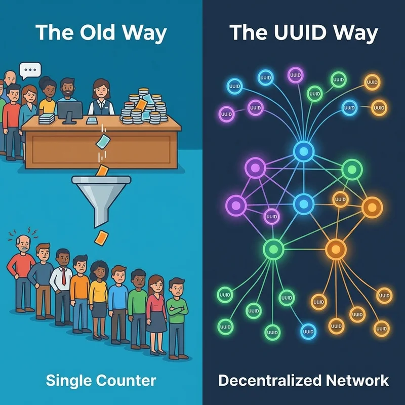 UUID vs Sequential Split